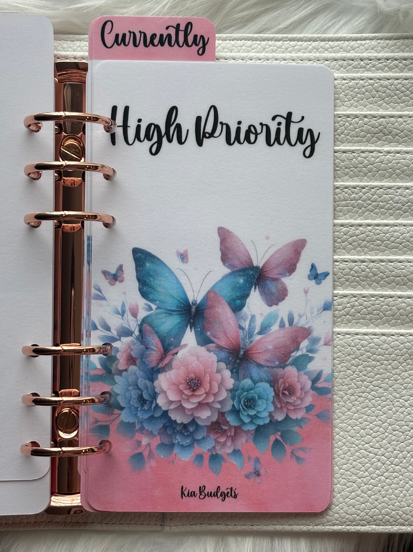 Spring Butterfly Dashboard & Bookmark Bundle