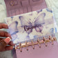 Purple Spring Butterfly Collection A7/A6/A7 Long Cash Stuffing Envelopes